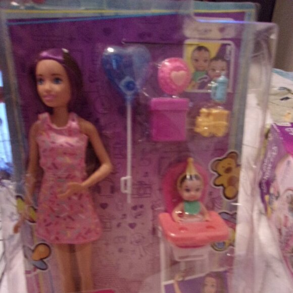 Barbie Skipper Babysitters Inc. Doll and Birthday Playset - Picture 1 of 5